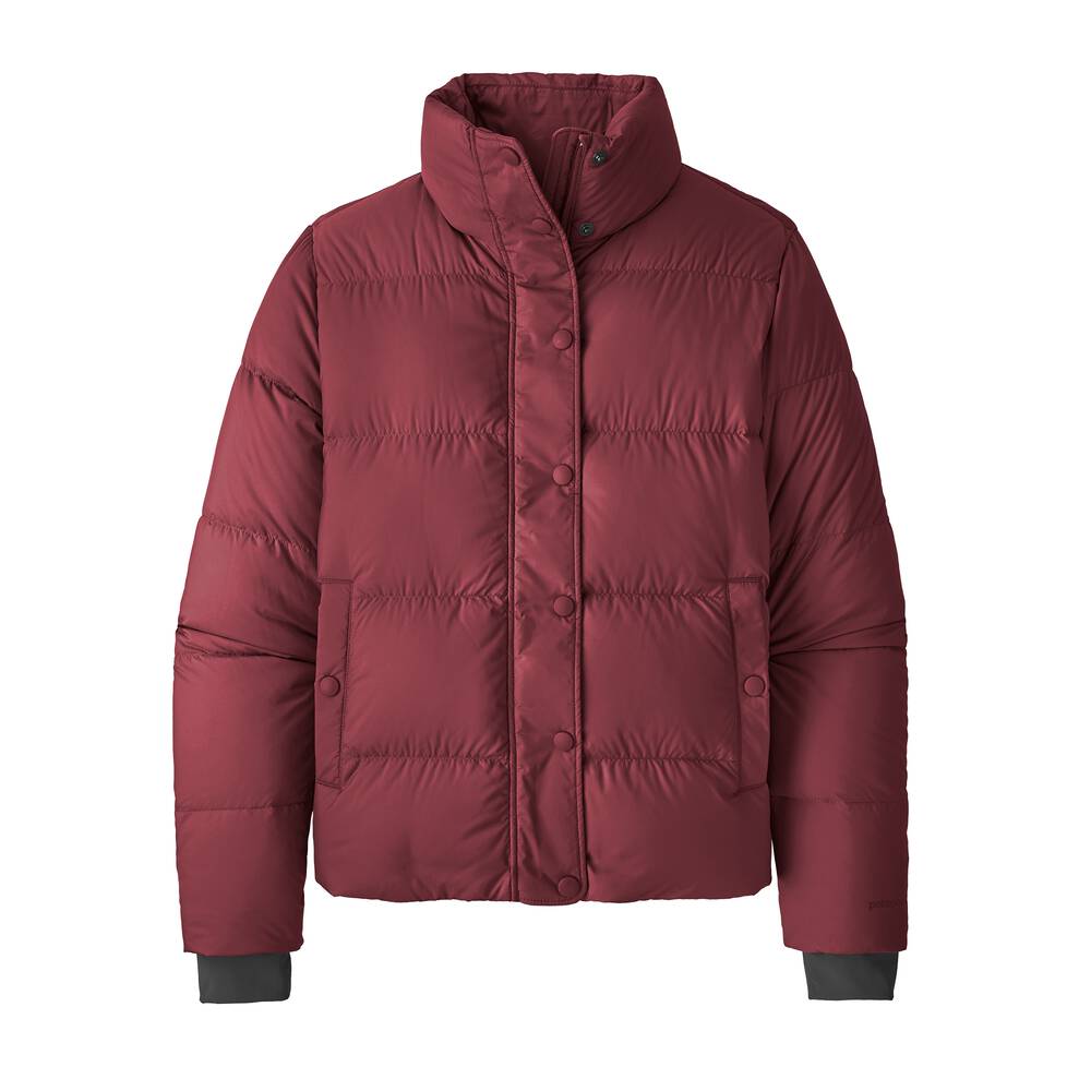 Used Women's Stretch Down Jacket - Red