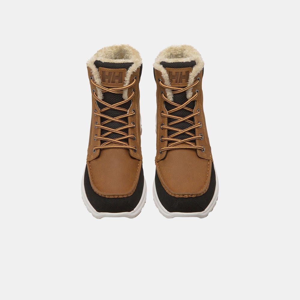 Men's Waterproof Insulated Winter Boots - Brown