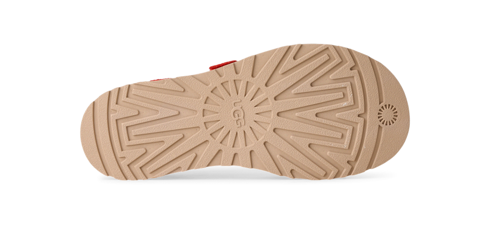 Women's Suede Toe-Post Sandal - Wheat