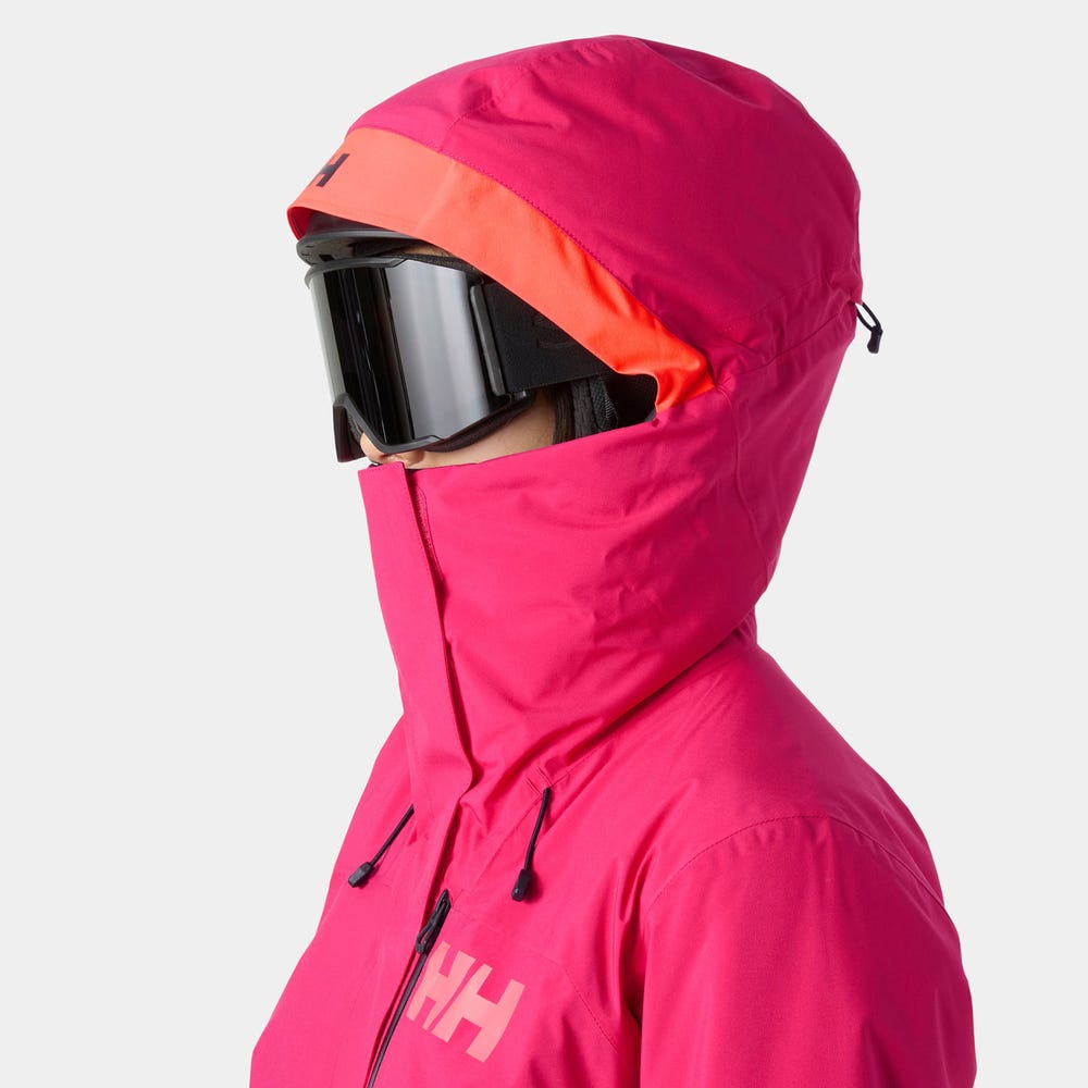 Women's Waterproof Ski Jacket - Cranberry