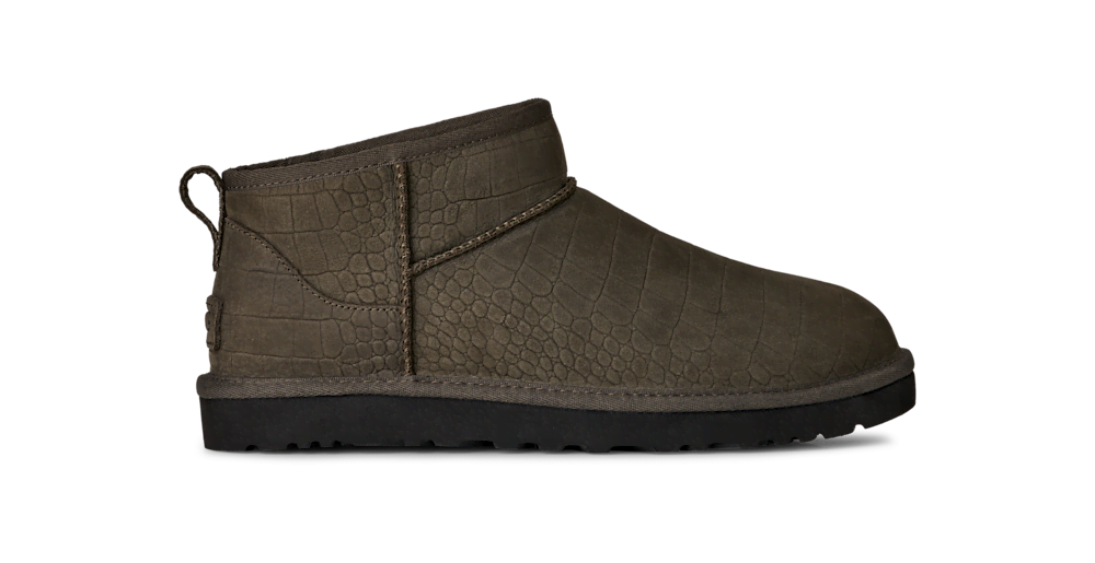 Men's Embossed Nubuck Mini Boot