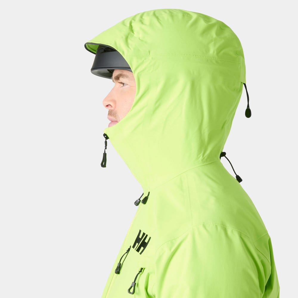 Men's 3-Layer Waterproof Shell Jacket - Blue