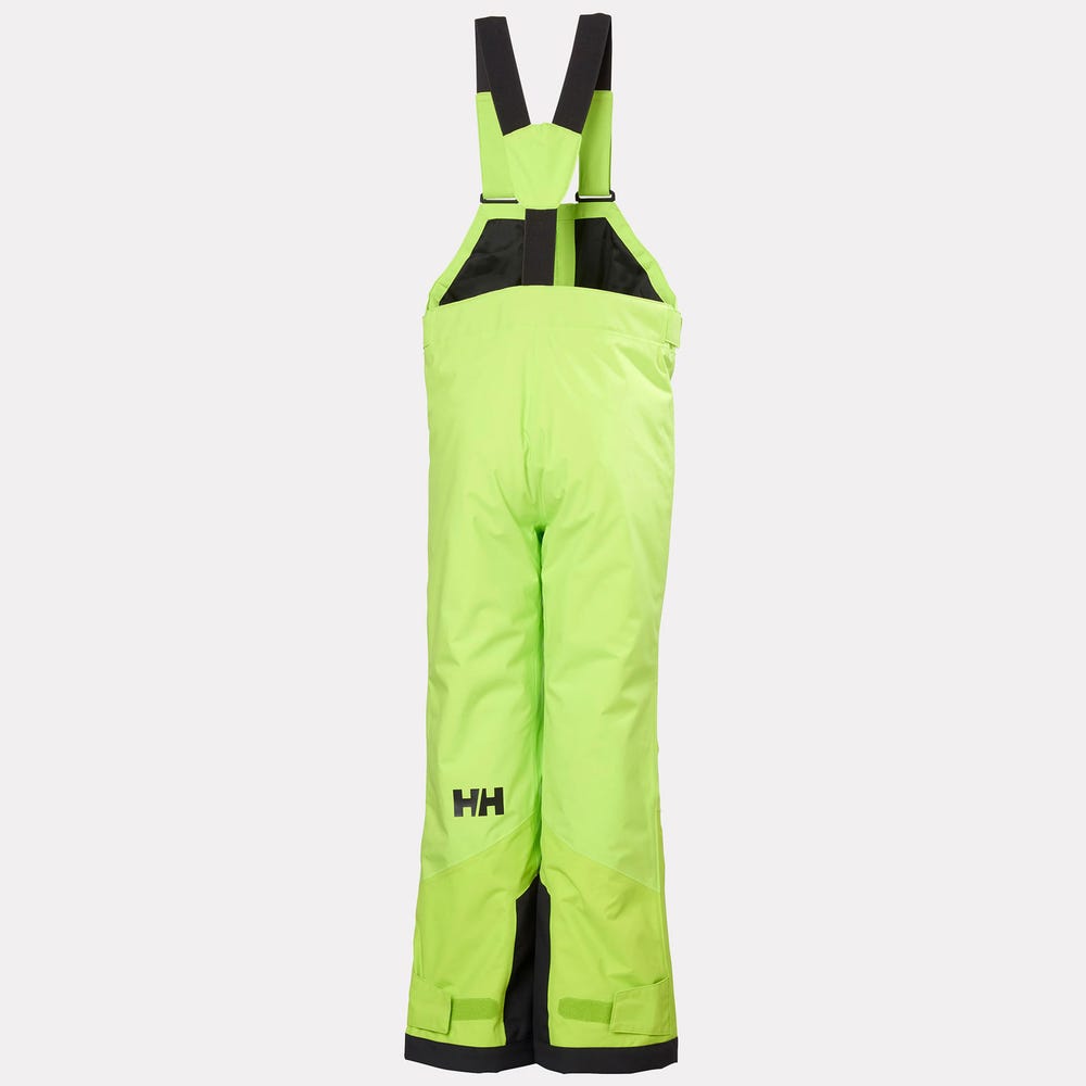 Juniors' Insulated Ski Bib Pants - Black