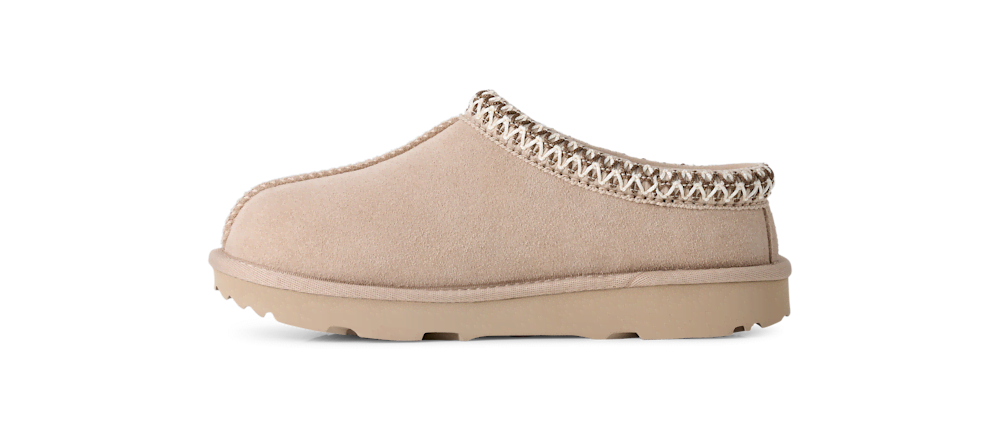 Kids' Suede Slip-On Slipper - Chestnut
