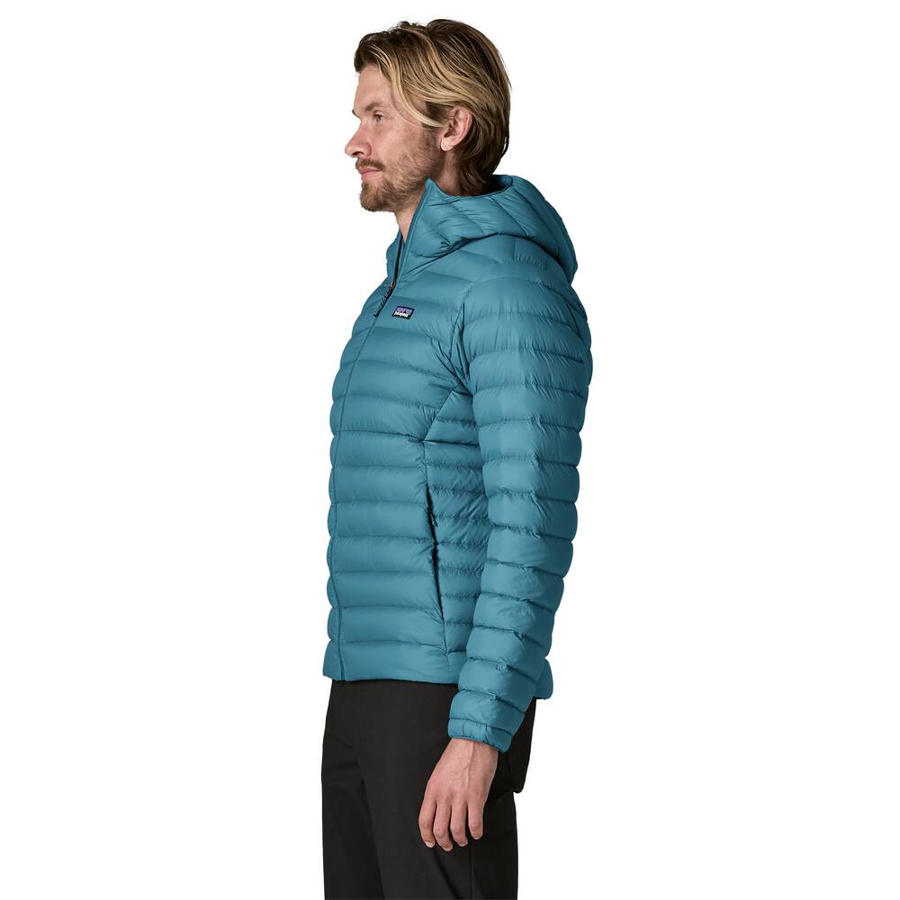 Men's 800-Fill Down Hooded Jacket - Purple