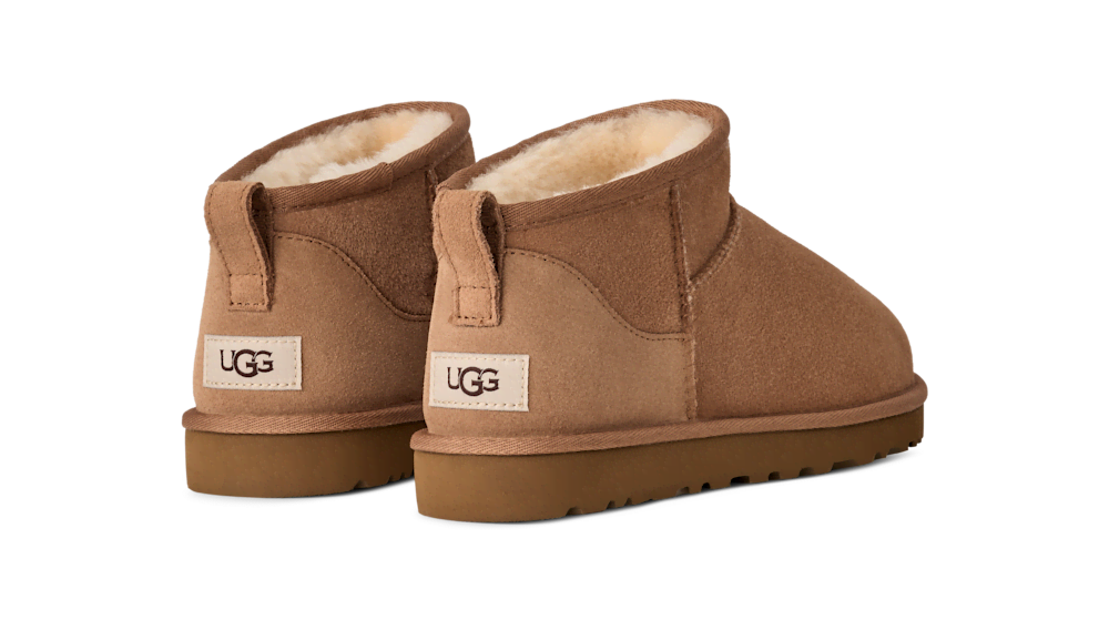 Men's Low Shaft Sheepskin Boot - Dark Grey