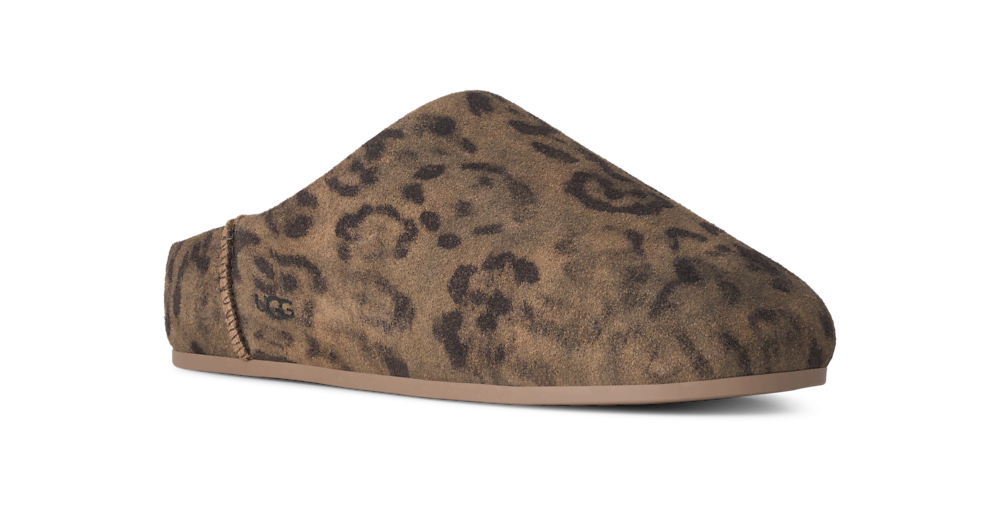 Women's Spotted Suede Slip-On Slipper