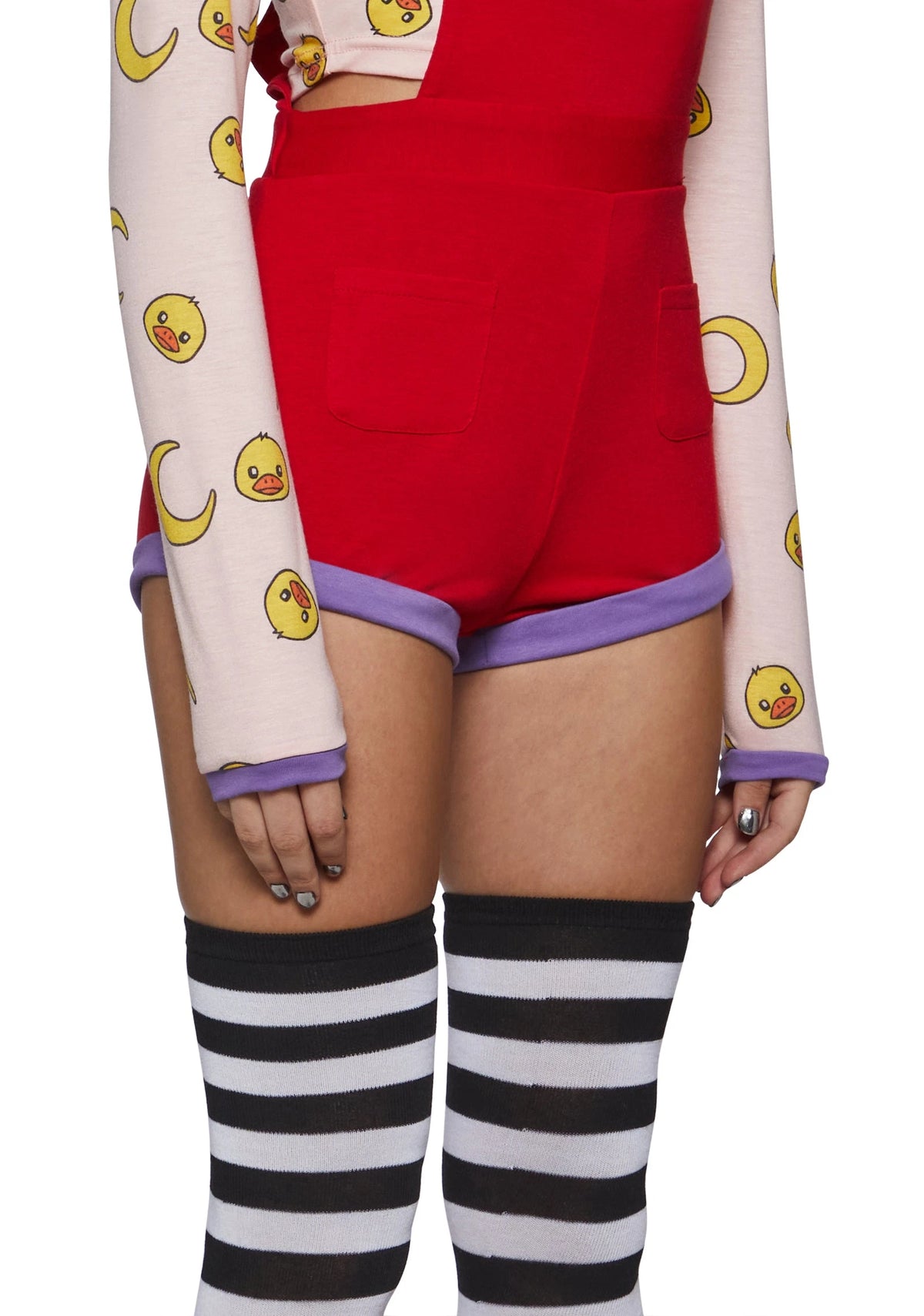 Red TV Clown Costume Set