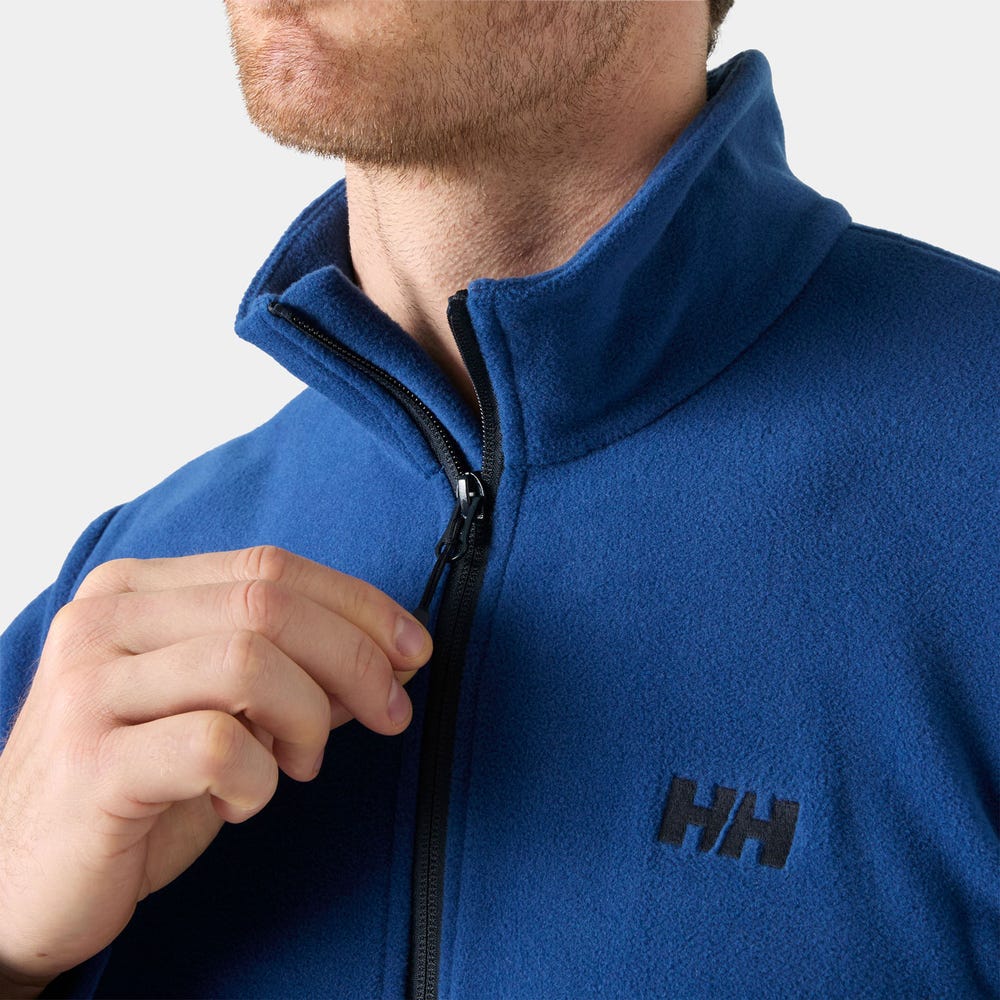 Men's Lightweight Microfleece Jacket - Green