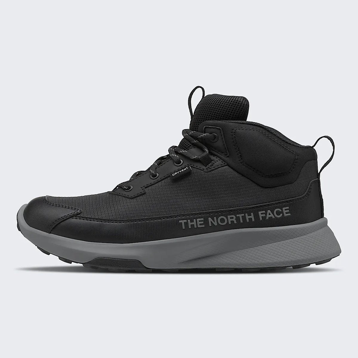 Youth Mid Waterproof Hiking Boots - Black