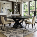 Rustic Handcrafted Live Edge Dining Table