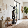 Rustic Tree Coat Stand Christmas Holiday Natural Room Display