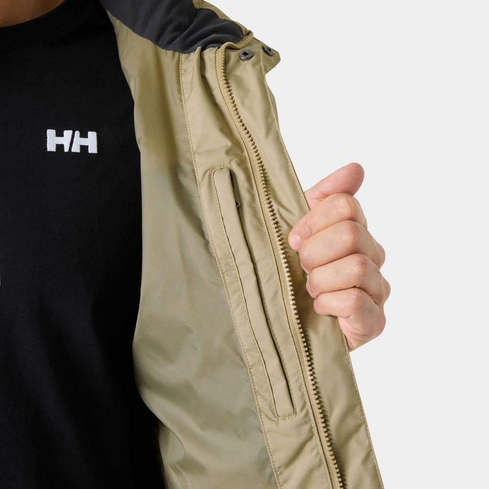 Men's Waterproof Rain Jacket - Green