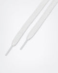 27-Inch Kids' Flat Shoelaces - White - White
