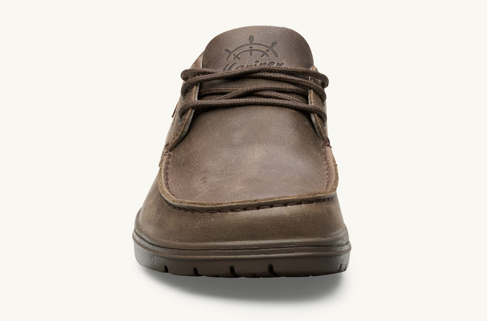 Women's Leather Boat Shoe - Cocoa