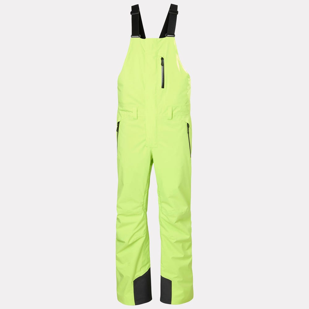 Men's Insulated Ski Bib Pants - Green