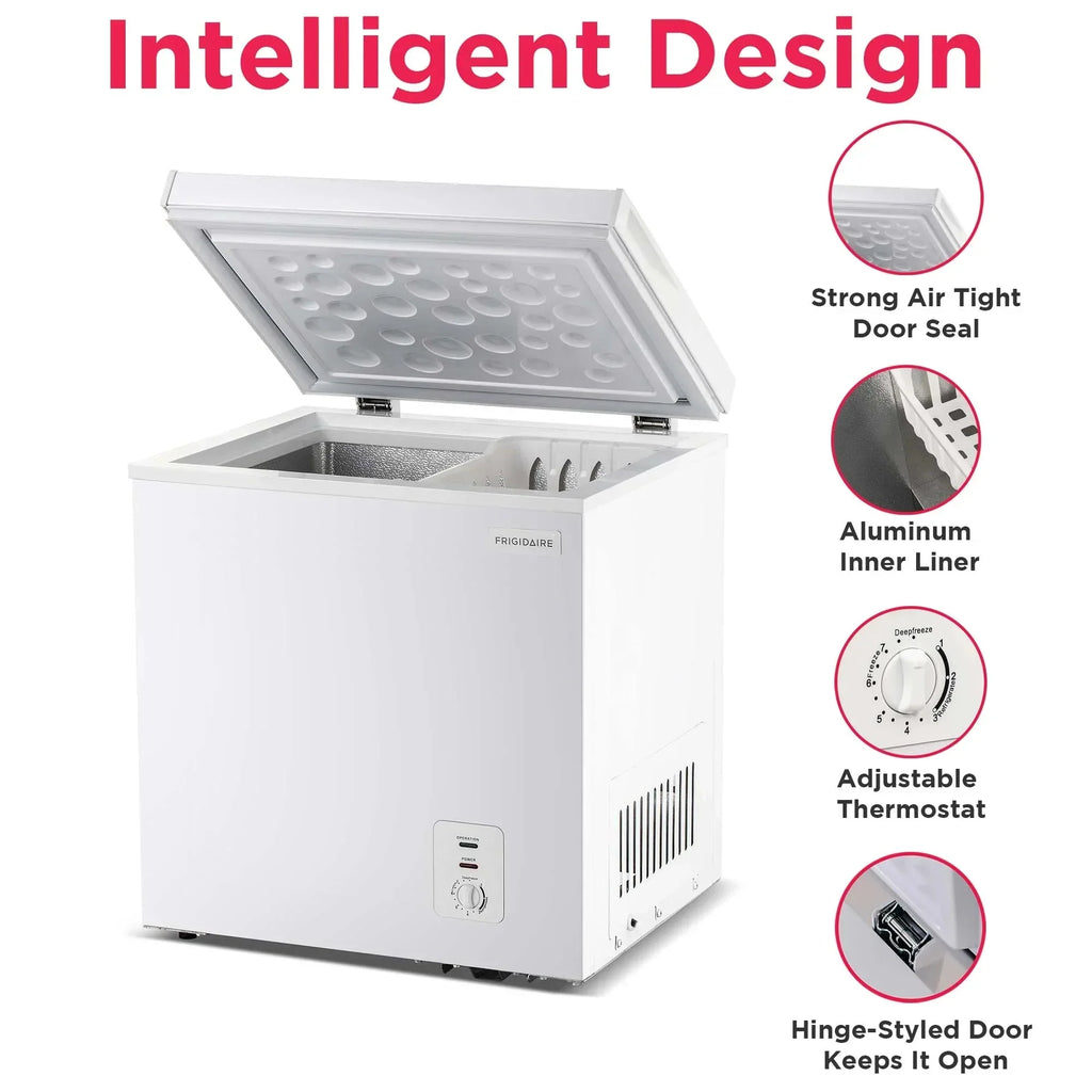 Frigidaire Chest Freezer, 2.1 Cu. Ft., White
