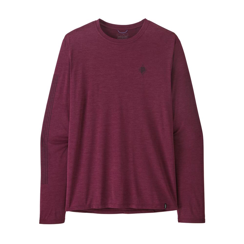 Men's Long Sleeve Quick-Dry Shirt - Berry