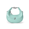 Mini Crescent Crossbody Bag - Teal