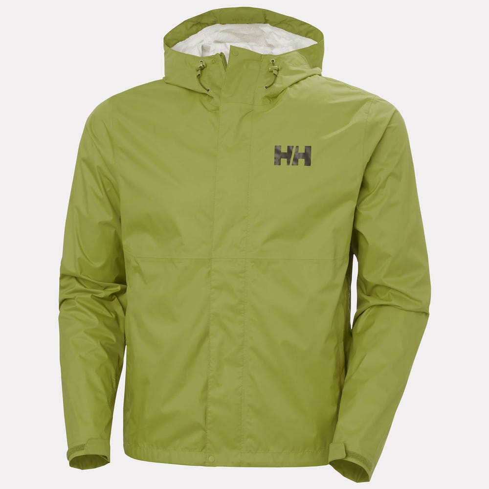 Men's Packable Waterproof Shell Jacket - Green