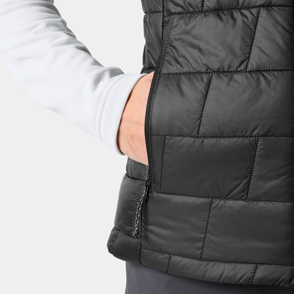Women's Packable Insulated Vest - Cream