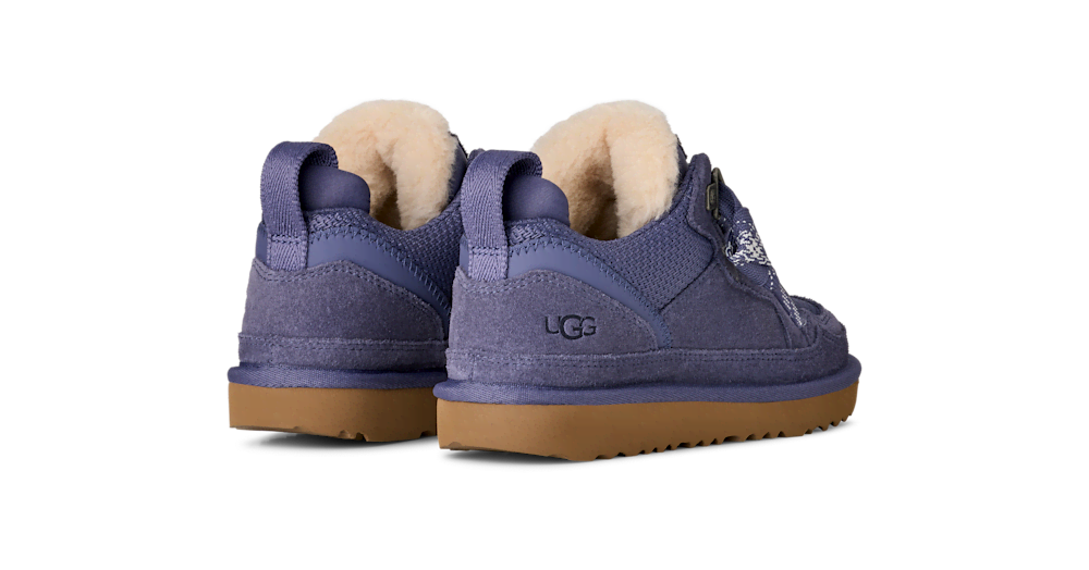 Kids' Suede Mesh Sneaker - Dusted Iris