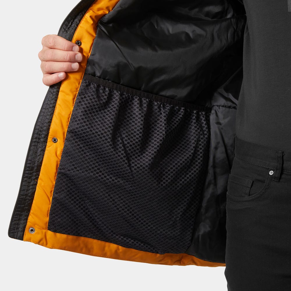 Men's Insulated Waterproof Parka - Gray Green