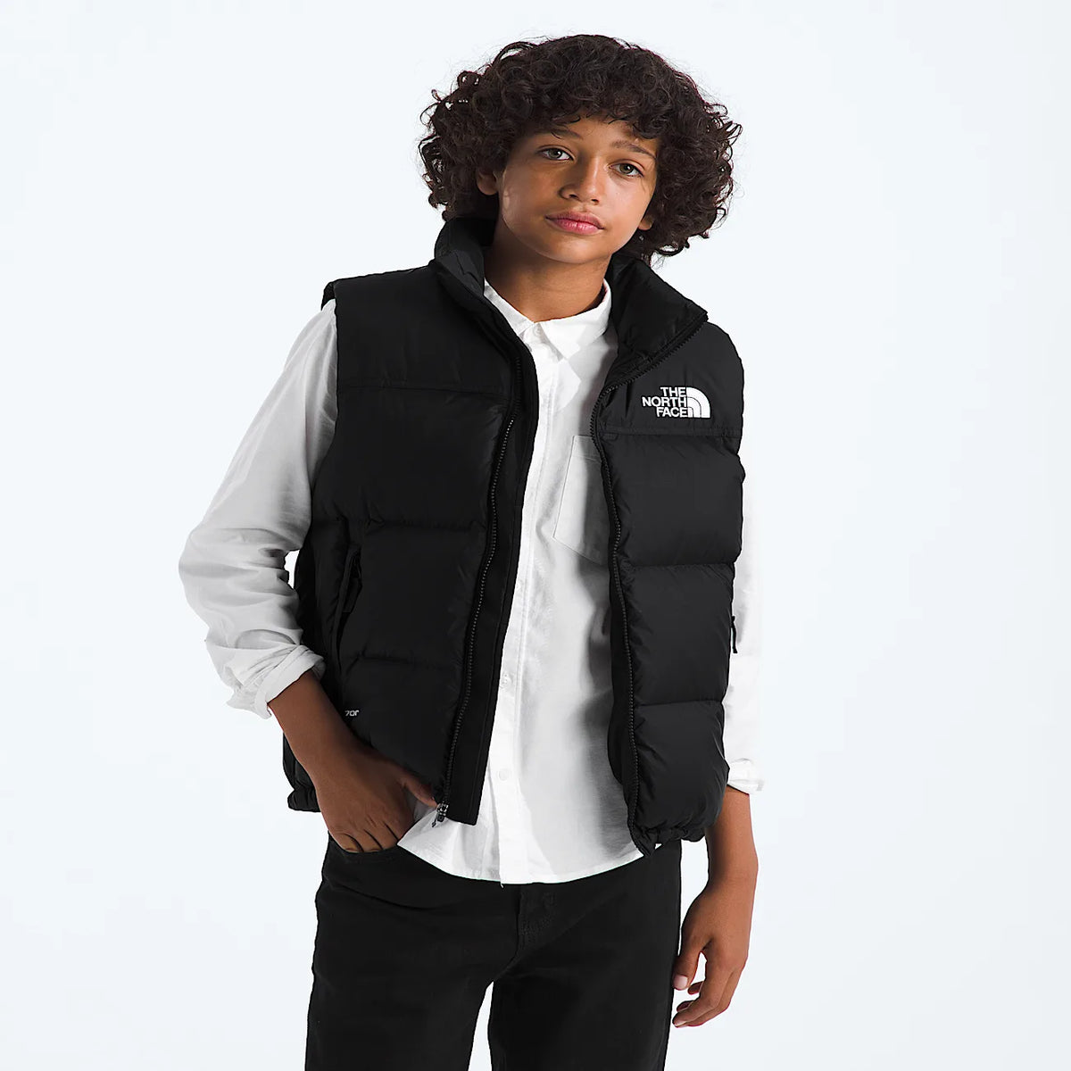 Teen Insulated Puffer Vest - Black