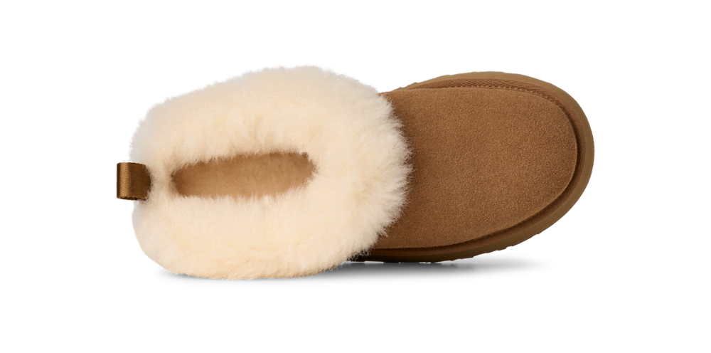 Women's Suede Platform Slipper - Orchid