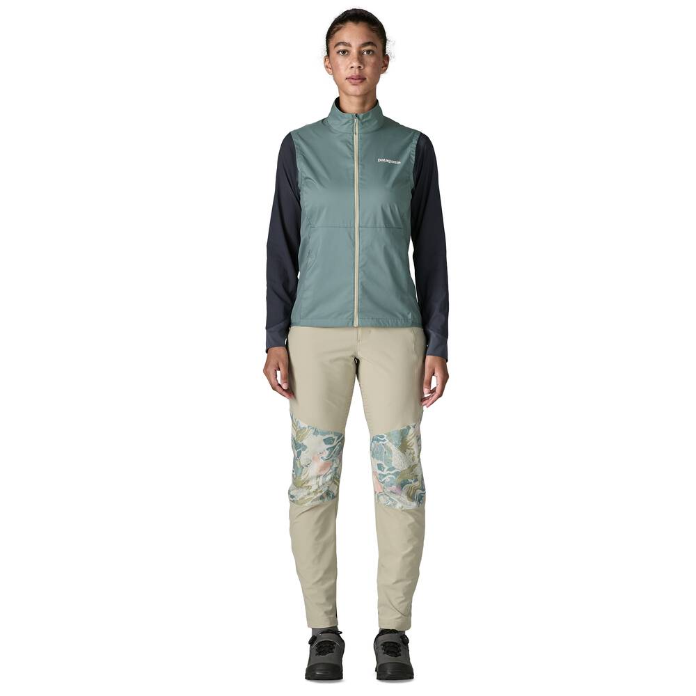 Women's Packable Cycling Vest - Blue