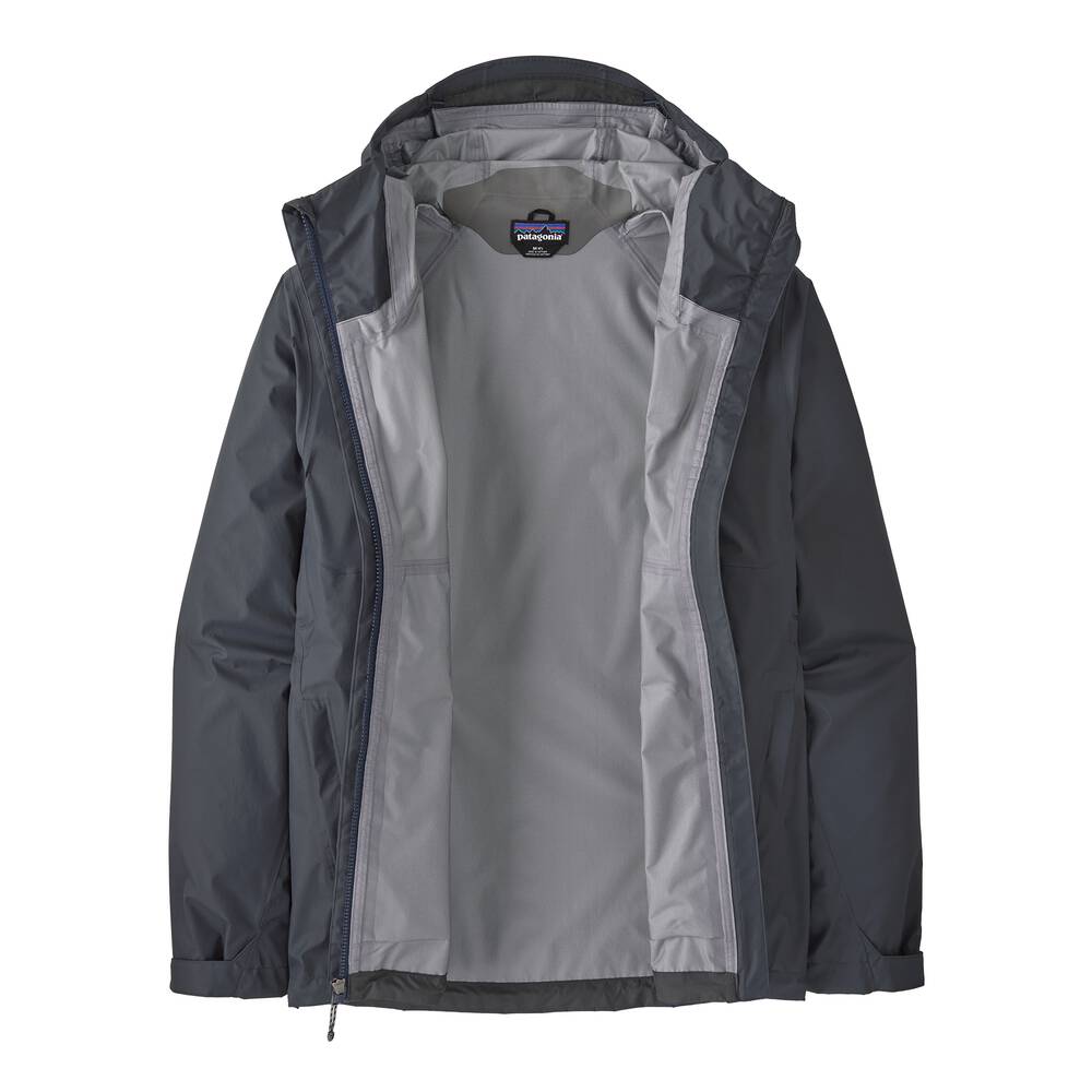 Men's 3-Layer Waterproof Rain Jacket - Gray
