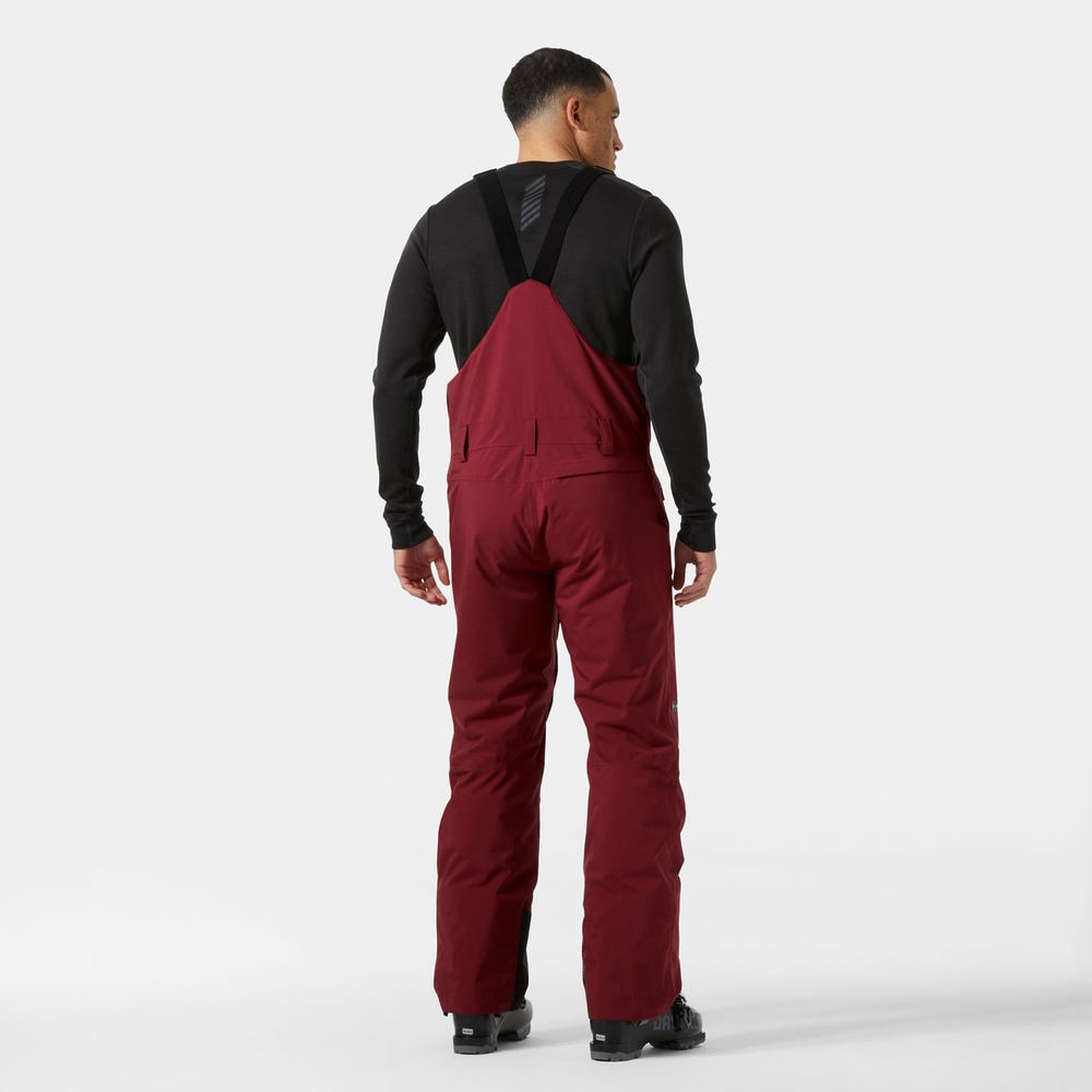 Men's Insulated Ski Bib Pants - Green