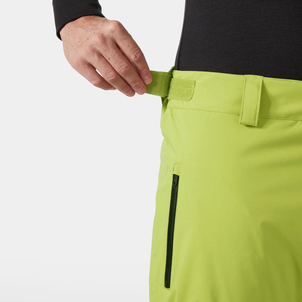 Men's Insulated Ski Pants - Gray Green