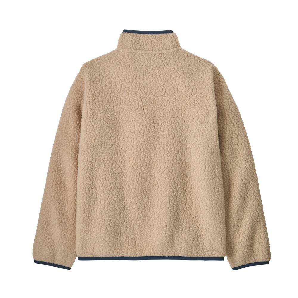 Kids' Full-Zip Shearling Fleece Jacket - Blue