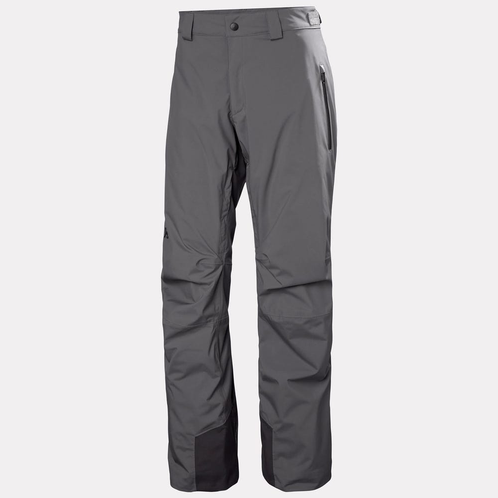 Men's Insulated Ski Pants - Gray Green