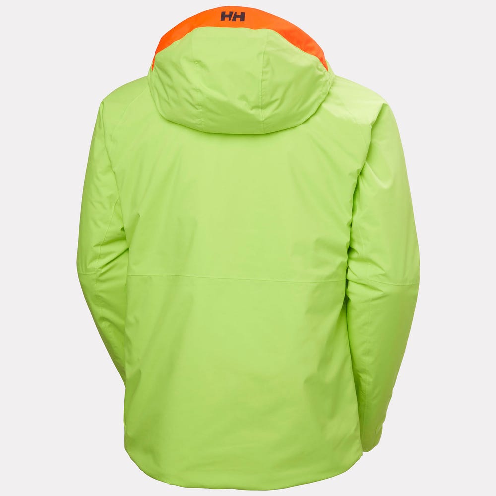 Men's Insulated Waterproof Ski Jacket - Green