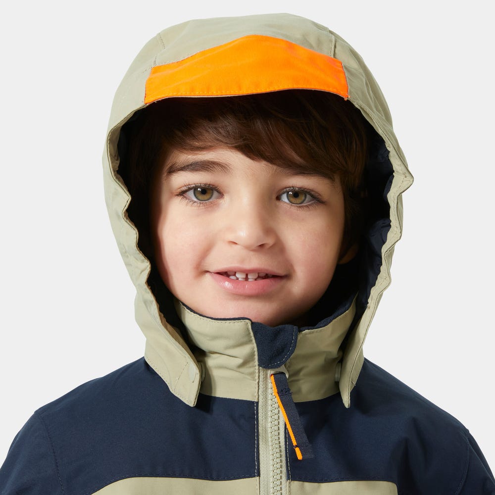 Kids' Waterproof Insulated Ski Jacket - Green