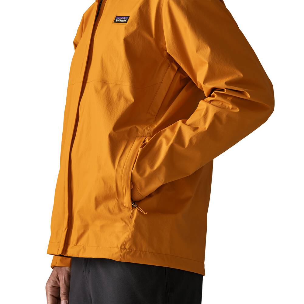 Men's 3-Layer Waterproof Rain Jacket - Gray