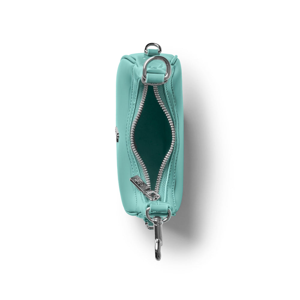 Mini Crescent Crossbody Bag - Teal