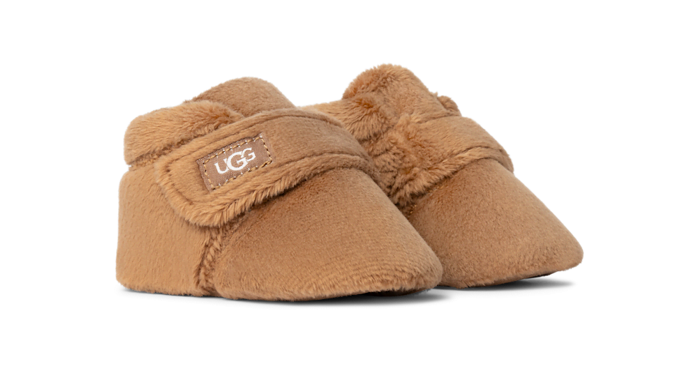 Baby Terry Bootie Slipper - Charcoal