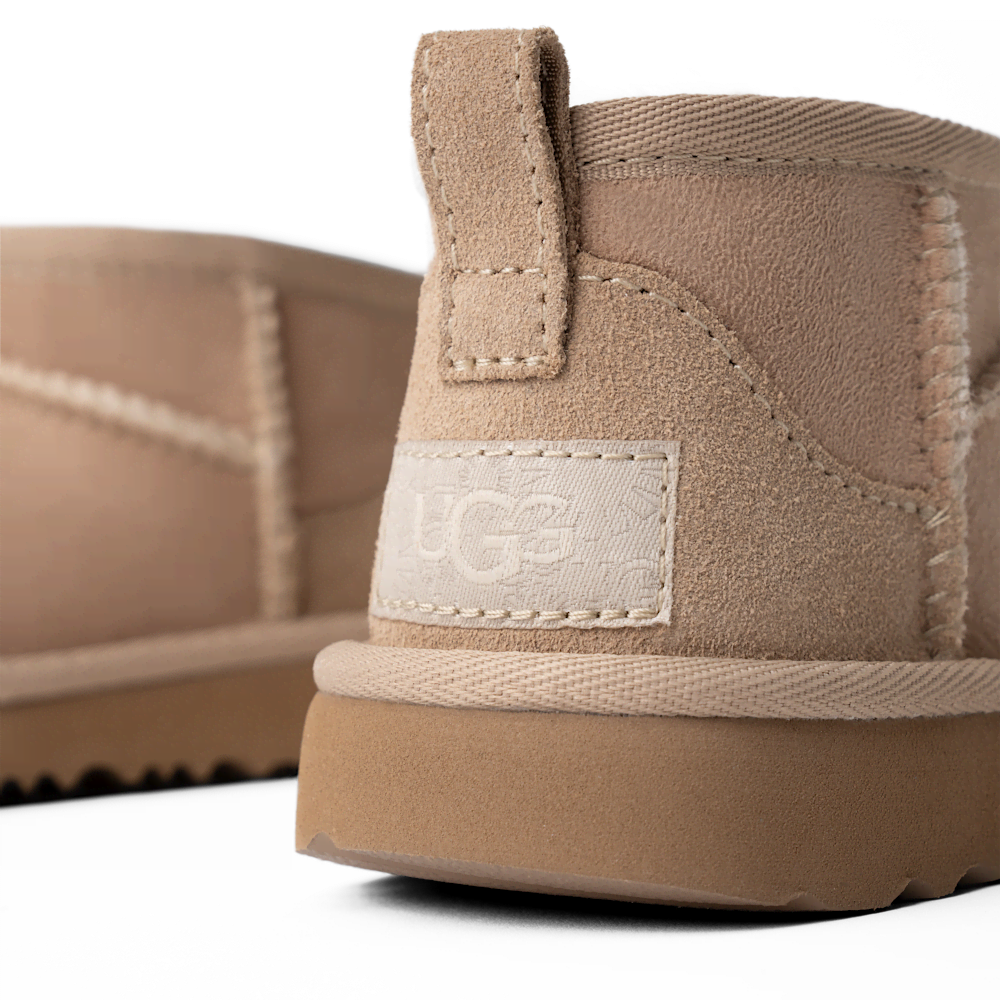 Toddler Sheepskin Mini Boot - Chestnut