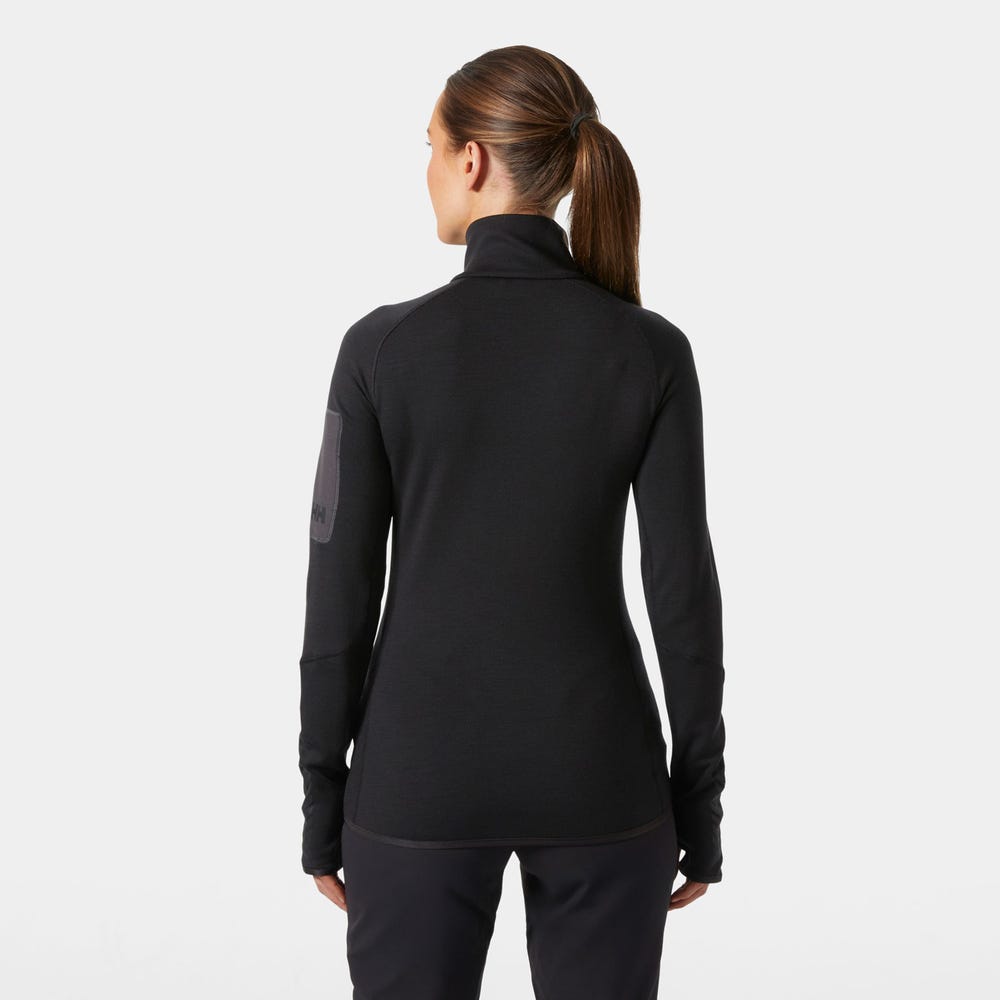 Women's Merino Wool Midlayer Jacket - Blue