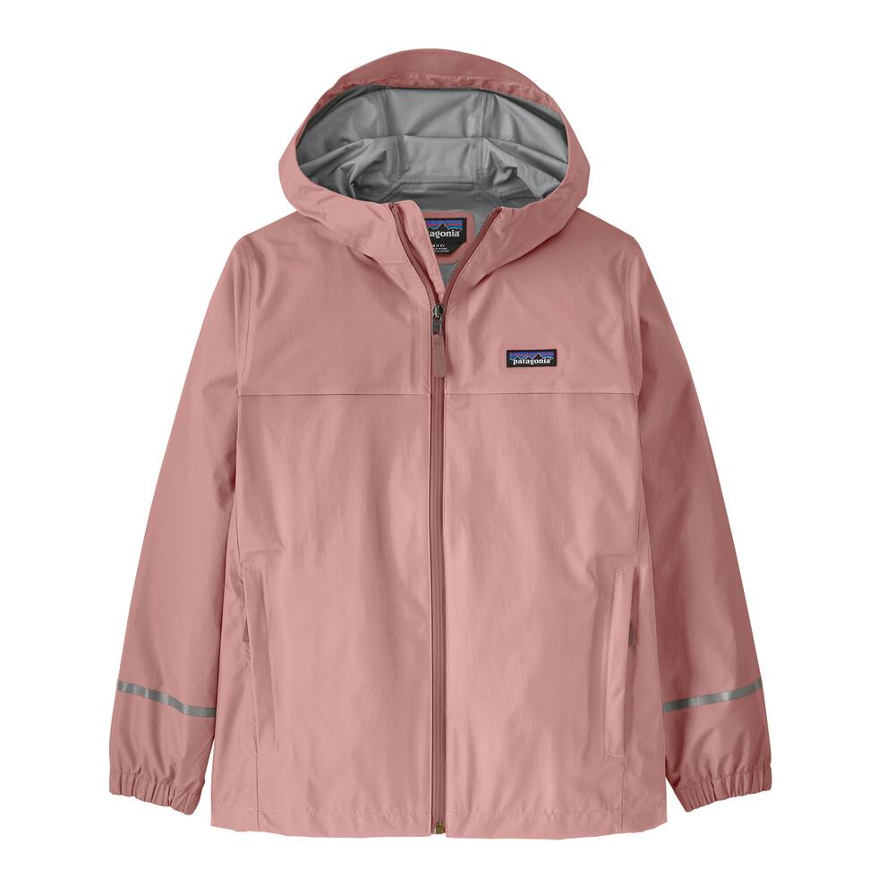 Kids' 3-Layer Waterproof Rain Jacket - Mauve