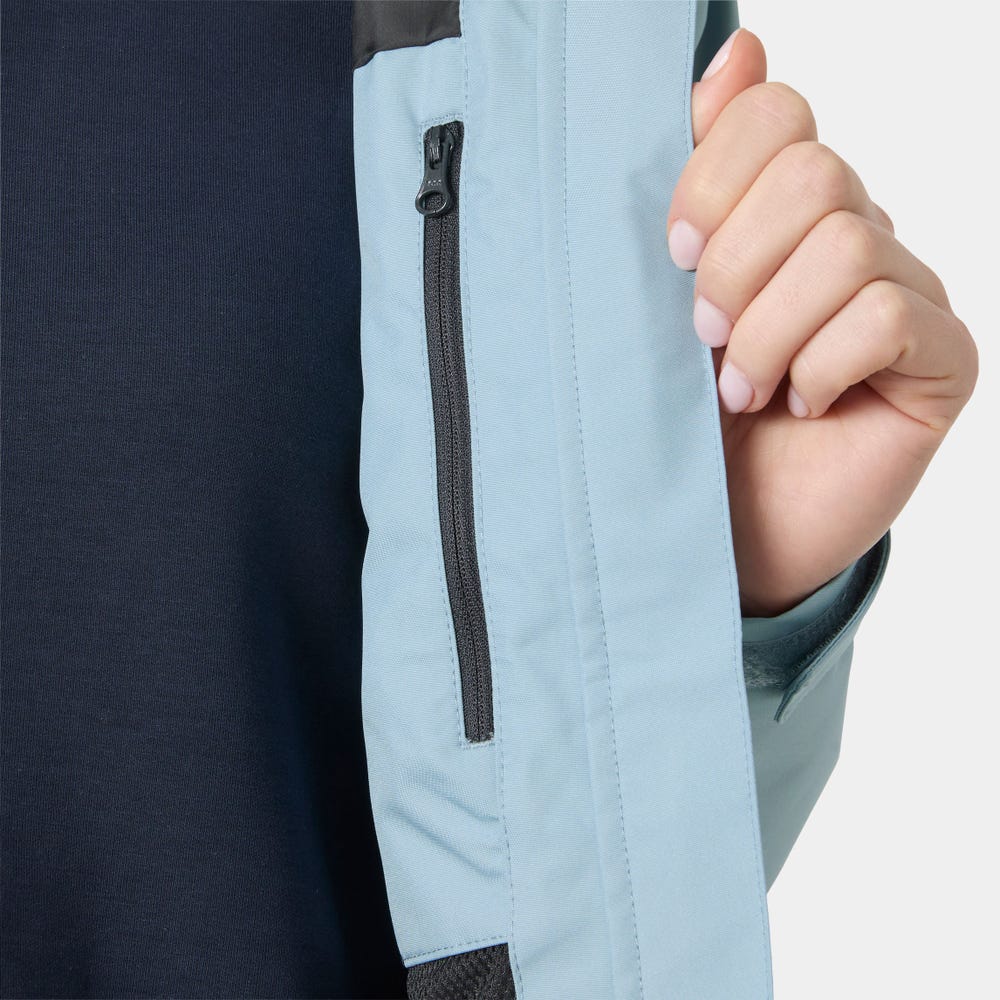 Women's Waterproof Sailing Jacket - Cyan