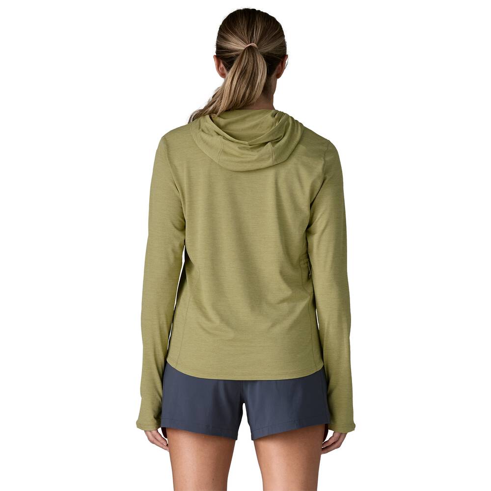Women's UPF 40+ Sun Hooded Shirt - Green