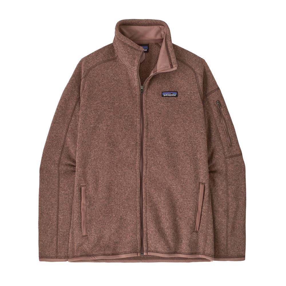 Women's Recycled Knit Fleece Jacket - Black