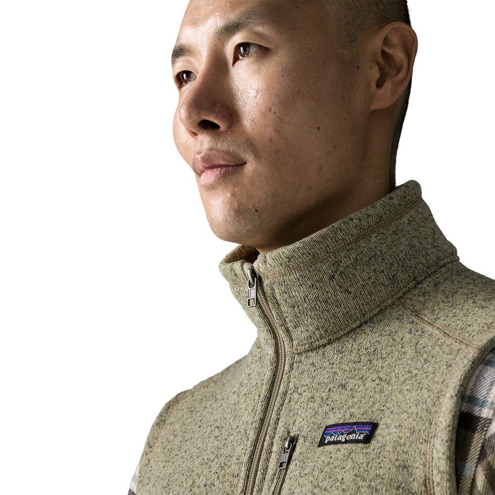 Men's Full-Zip Knit Fleece Vest - Navy