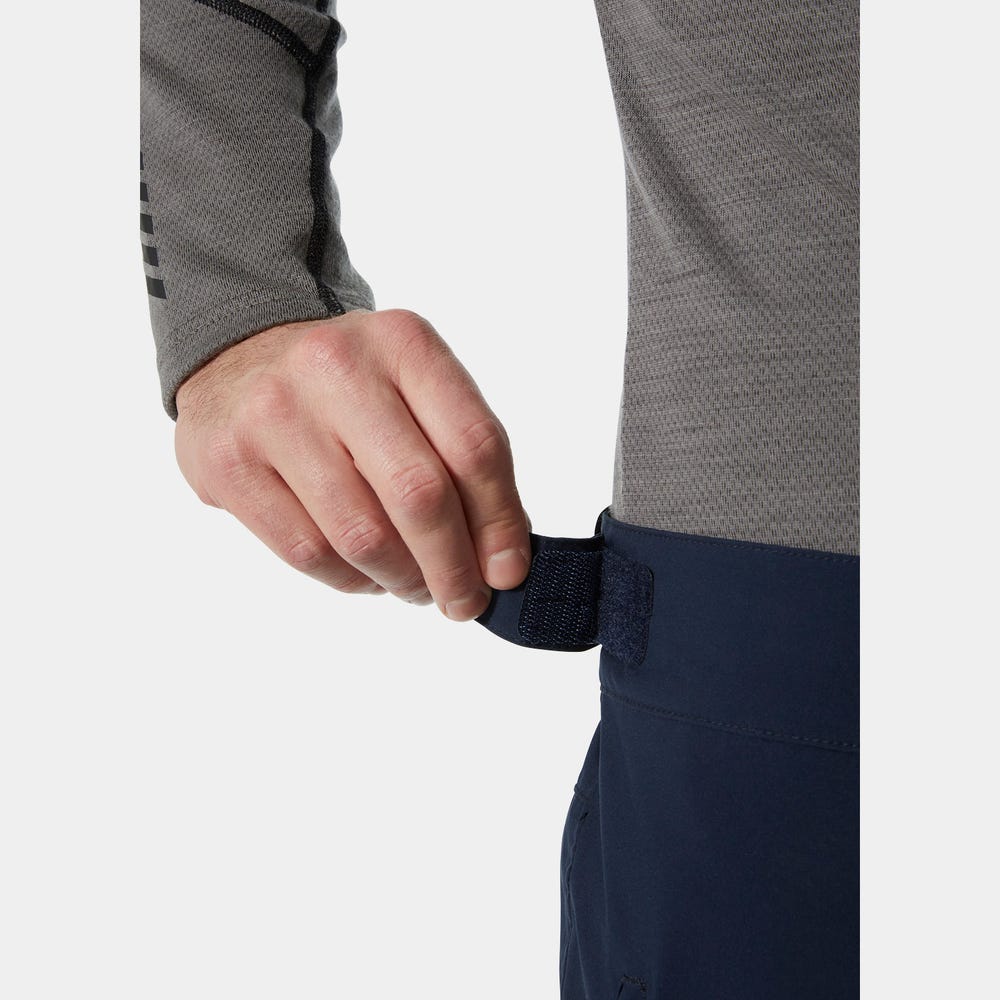 Men's Insulated Ski Pants - Gray Green