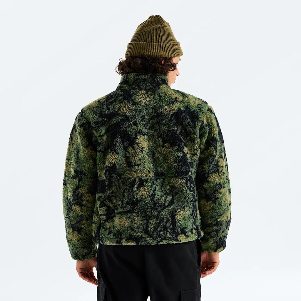 Men's Printed Full-Zip Fleece Jacket