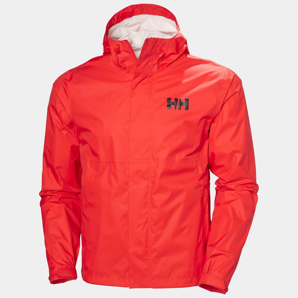 Men's Packable Waterproof Shell Jacket - Green